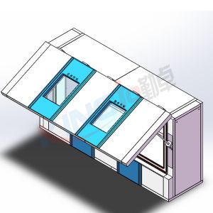 上翻自动门高低温箱制作完成交付湖北用户